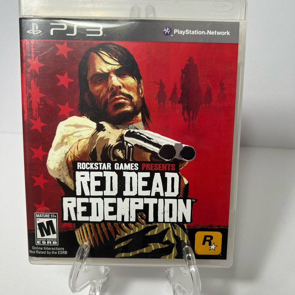Red Dead Redemption - PS3 Sony PlayStation 3 2010 - Complete w/ Manual + Map